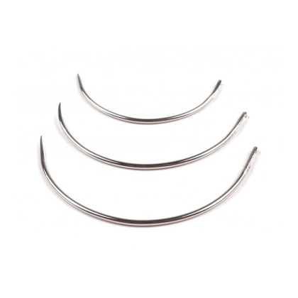 Игла хирургическая многоразовая режущая 1/4, № 10 Mani Фото товара Игла хирургическая многоразовая режущая 1/4, № 10 Mani