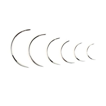 Игла хирургическая многоразовая режущая 3/8 № 10 Mani Фото товара Игла хирургическая многоразовая режущая 3/8 № 10 Mani