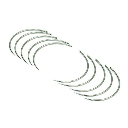 Фото товара Игла хирургическая усиленная SE-TH 65 LL, 1/2, № 10 (d=1,38 мм) Mani