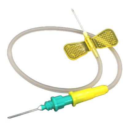 Игла-бабочка 20G x 3/4'' x 7'' 0.9мм х 19 мм, длина трубки 19 см, 100 шт/уп Фото товара Игла-бабочка 20G x 3/4'' x 7'' 0.9мм х 19 мм, длина трубки 19 см, 100 шт/уп