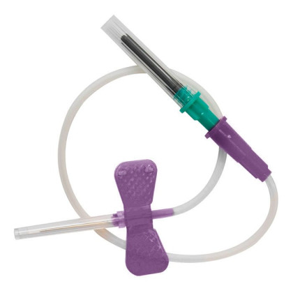 Игла-бабочка Lind-Vac24G x 3/4'' x 7'' 0.55мм х 19 мм, длина трубки 19 см, с гибким катетером и люэр-адаптером, 100 шт/уп Фото товара Игла-бабочка Lind-Vac24G x 3/4'' x 7'' 0.55мм х 19 мм, длина трубки 19 см, с гибким катетером и люэр-адаптером, 100 шт/уп