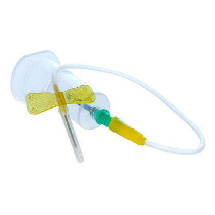 Игла-бабочка с защитным механизмом от укола и держателем Lind-Vac 19G x 3/4'' x 7'' 1.1мм х 19 мм, длина трубки 19 см, 100 шт/уп Фото товара Игла-бабочка с защитным механизмом от укола и держателем Lind-Vac 19G x 3/4'' x 7'' 1.1мм х 19 мм, длина трубки 19 см, 100 шт/уп