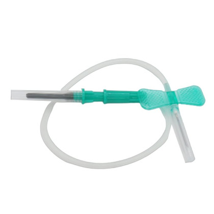 Игла-бабочка, 21 G x 3/4'' x 7'' 0.8мм х 19 мм, длина трубки 19 см, 100 шт/уп Фото товара Игла-бабочка, 21 G x 3/4'' x 7'' 0.8мм х 19 мм, длина трубки 19 см, 100 шт/уп