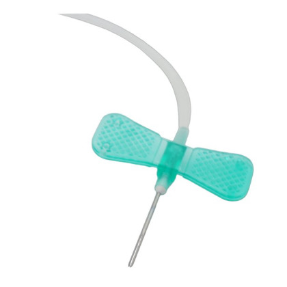 Игла-бабочка, 21 G x 3/4'' x 7'' 0.8мм х 19 мм, длина трубки 19 см, 100 шт/уп Фото товара Игла-бабочка, 21 G x 3/4'' x 7'' 0.8мм х 19 мм, длина трубки 19 см, 100 шт/уп