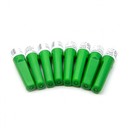 Фото товара Иглы двухсторонние  21G*1 1/2, зелёные (100 шт/уп) для взятия проб крови