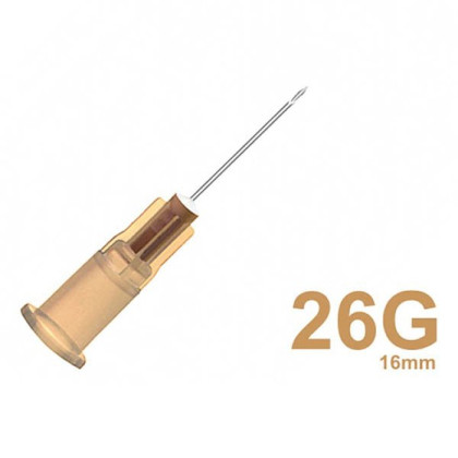 Фото товара Иглы медицинские инъекционные 0,45х16 мм (26G) SFM, 100 шт/уп