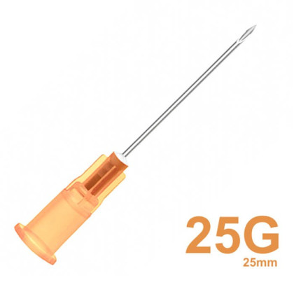 Иглы медицинские инъекционные 0,50x25 мм 25G RW, SFM, 100 шт Фото товара Иглы медицинские инъекционные 0,50x25 мм 25G RW, SFM, 100 шт