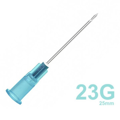 Фото товара Иглы медицинские инъекционные 0,60х25 мм (23G) SFM, 100 шт/уп