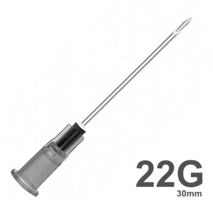 Иглы медицинские инъекционные 0,70x30 мм 22G TW, SFM 100 шт Фото товара Иглы медицинские инъекционные 0,70x30 мм 22G TW, SFM 100 шт