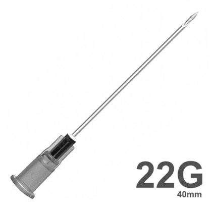 Фото товара Иглы медицинские инъекционные 0,70х40 мм (22G) SFM, 100 шт/уп