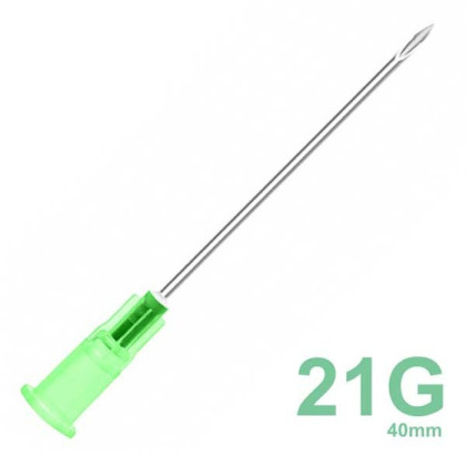 Фото товара Иглы медицинские инъекционные 0,80х40 мм (21G) SFM, 100 шт/уп