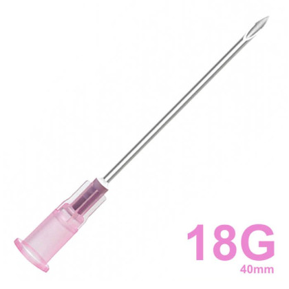 Иглы медицинские инъекционные 1,20x40 мм 18G TW, SFM 100 шт Фото товара Иглы медицинские инъекционные 1,20x40 мм 18G TW, SFM 100 шт