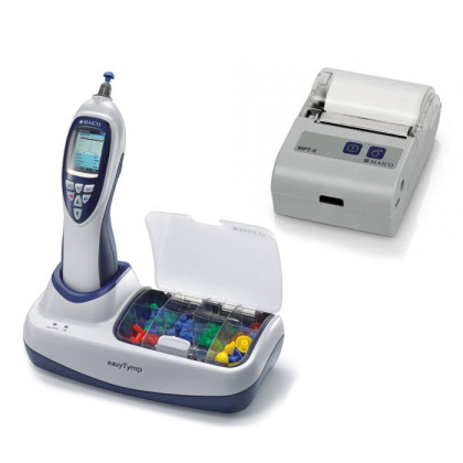 Импедансометр EasyTymp Basic Version с подставкой с ушными насадками и с беспроводным принтером Фото товара Импедансометр EasyTymp Basic Version с подставкой с ушными насадками и с беспроводным принтером