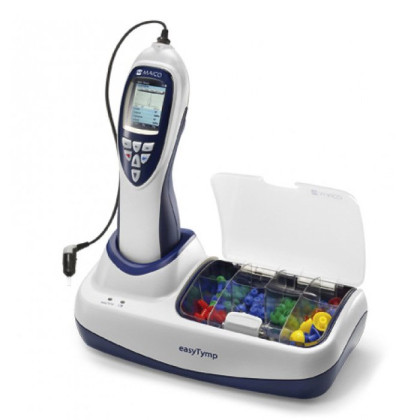 Импедансометр EasyTymp Basic Version с подставкой с ушными насадками Фото товара Импедансометр EasyTymp Basic Version с подставкой с ушными насадками