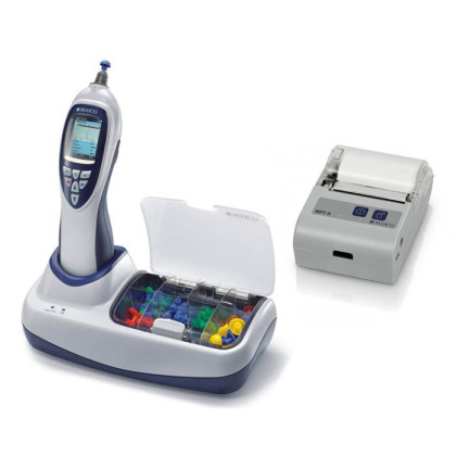 Импедансометр EasyTymp Pro Version с подставкой c ушными насадками и с беспроводным принтером MAICO Фото товара Импедансометр EasyTymp Pro Version с подставкой c ушными насадками и с беспроводным принтером MAICO