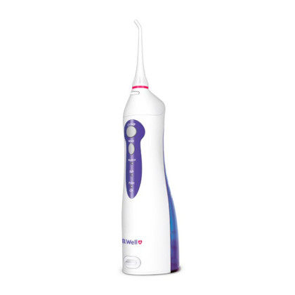 Фото товара Ирригатор портативный WI-911 (3 режима, встроенная батарея - до месяца без подзарядки, 2 насадки, оптимальная мощность)