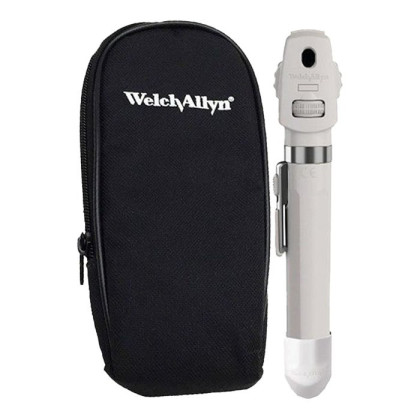 Карманный офтальмоскоп Pocket LED в мягком чехле, белый Фото товара Карманный офтальмоскоп Pocket LED в мягком чехле, белый