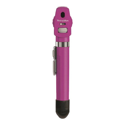 Карманный офтальмоскоп Pocket LED в мягком чехле, фиолетовый Фото товара Карманный офтальмоскоп Pocket LED в мягком чехле, фиолетовый