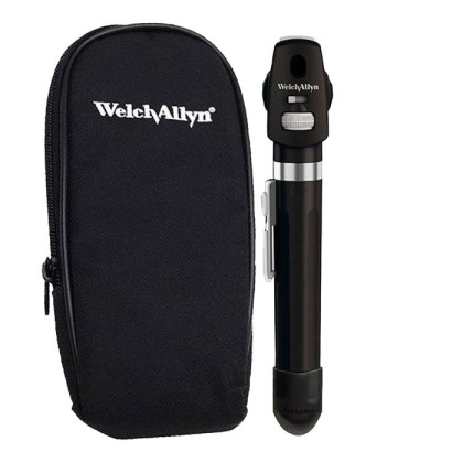 Карманный офтальмоскоп Pocket LED в мягком чехле, черный Фото товара Карманный офтальмоскоп Pocket LED в мягком чехле, черный