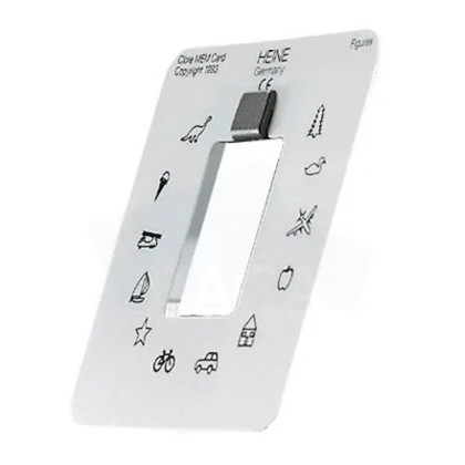 Карта фиксационная для насадки ретиноскопической Heine Фото товара Карта фиксационная для насадки ретиноскопической Heine