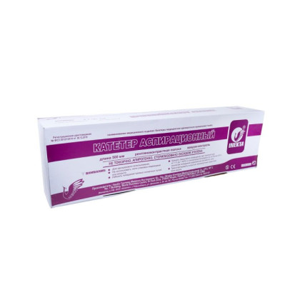Фото товара Катетер аспирационный INEKTA с РКП CH12 Вакон 50см (100шт в упаковке)
