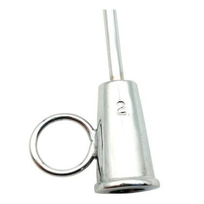 Катетер ушной металлический №3, Surgicon Фото товара Катетер ушной металлический №3, Surgicon