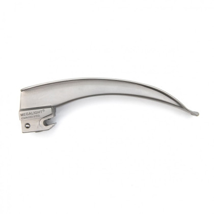 Клинок MEGALIGHT Macintosh №3 F. O. с интегрированным световодом KaWe Фото товара Клинок MEGALIGHT Macintosh №3 F. O. с интегрированным световодом KaWe