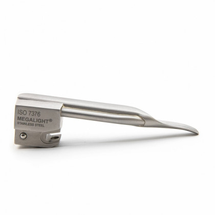 Клинок MEGALIGHT Miller №1 F. O. с интегрированным световодом KaWe Фото товара Клинок MEGALIGHT Miller №1 F. O. с интегрированным световодом KaWe