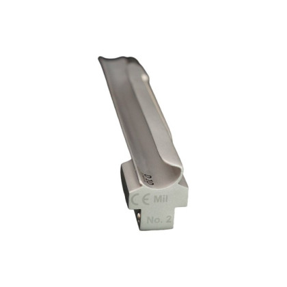 Фото товара Клинок Miller C №2 прямой (длина/высота, 153/13 мм) в ларингоскоп KaWe