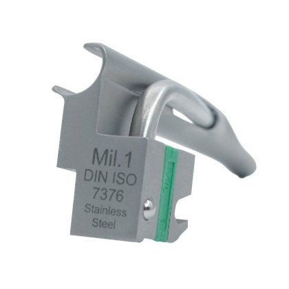 Клинок Miller №1 F. O. со сменным световодом в ларингоскоп KaWe Фото товара Клинок Miller №1 F. O. со сменным световодом в ларингоскоп KaWe