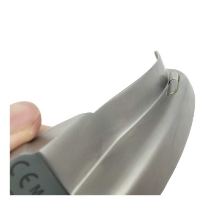 Клинок Polio Macintosh №3 С изогнутый для сложных интубаций KaWe Фото товара Клинок Polio Macintosh №3 С изогнутый для сложных интубаций KaWe