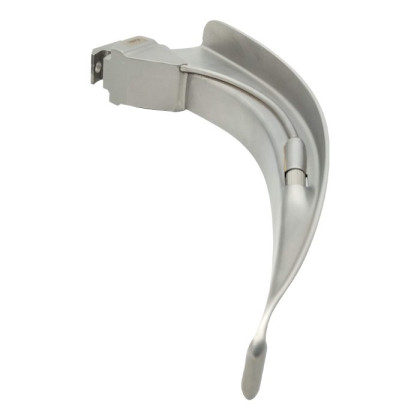 Клинок Polio Macintosh №4С изогнутый для сложных интубаций KaWe Фото товара Клинок Polio Macintosh №4С изогнутый для сложных интубаций KaWe