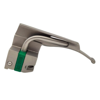 Клинок ларингоскопа Macintosh №0 F. O. со сменным световодом KaWe Фото товара Клинок ларингоскопа Macintosh №0 F. O. со сменным световодом KaWe