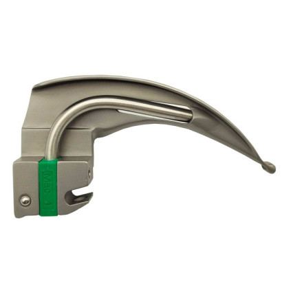 Клинок ларингоскопа Macintosh №1 F. O. со сменным световодом KaWe Фото товара Клинок ларингоскопа Macintosh №1 F. O. со сменным световодом KaWe