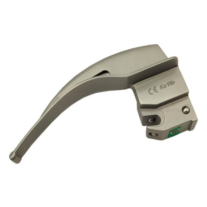 Клинок ларингоскопа Macintosh №1 F. O. со сменным световодом KaWe Фото товара Клинок ларингоскопа Macintosh №1 F. O. со сменным световодом KaWe