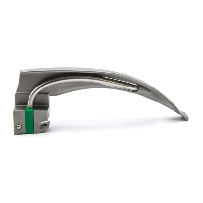 Клинок ларингоскопа Macintosh №3 F. O. со сменным световодом KaWe Фото товара Клинок ларингоскопа Macintosh №3 F. O. со сменным световодом KaWe