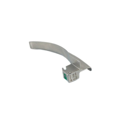 Клинок ларингоскопа Macintosh №3 изогнутый Fiber Optic Surgicon Фото товара Клинок ларингоскопа Macintosh №3 изогнутый Fiber Optic Surgicon