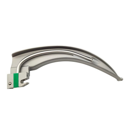 Клинок ларингоскопа Macintosh №4 F. O. со сменным световодом KaWe Фото товара Клинок ларингоскопа Macintosh №4 F. O. со сменным световодом KaWe