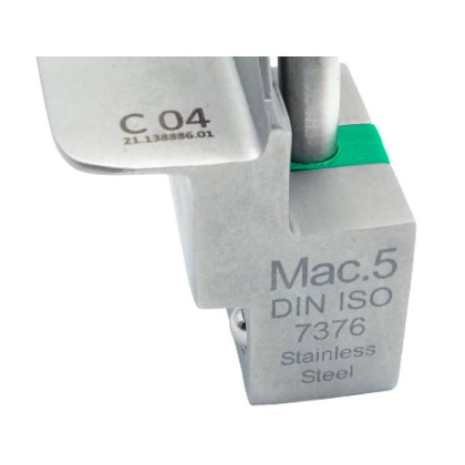 Клинок ларингоскопа Macintosh №5 F. O. со сменным световодом KaWe Фото товара Клинок ларингоскопа Macintosh №5 F. O. со сменным световодом KaWe