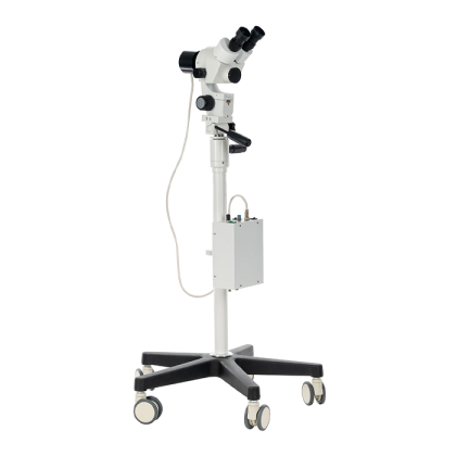 Кольпоскоп КС-02 «ZOOM Комфорт» вариант 301, прямой штатив, пятилучевое основание Фото товара Кольпоскоп КС-02 «ZOOM Комфорт» вариант 301, прямой штатив, пятилучевое основание