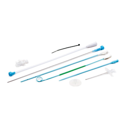 Комплект для трансдермального дренажа, двухступенчатый метод, катетер - 6F, Balton Фото товара Комплект для трансдермального дренажа, двухступенчатый метод, катетер - 6F, Balton