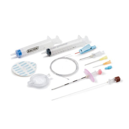 Комплект комбинированный для анестезии расширенный, размер катетера - 18G, Balton Фото товара Комплект комбинированный для анестезии расширенный, размер катетера - 18G, Balton