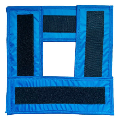 Фото товара Комплект рентгенозащитных пластин №2 (4 элемента), резина, Амико