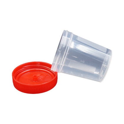 Контейнер для биопроб 60 мл. полимерный стерильный Фото товара Контейнер для биопроб 60 мл. полимерный стерильный
