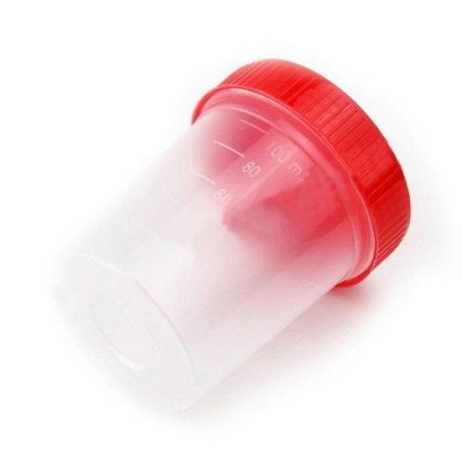 Контейнер для сбора биологических жидкостей 60 мл СТЕРИЛЬНЫЙ Фото товара Контейнер для сбора биологических жидкостей 60 мл СТЕРИЛЬНЫЙ