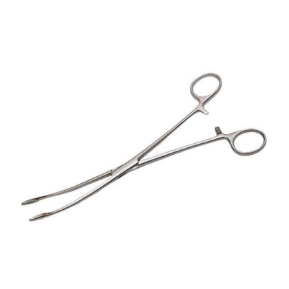 Фото товара Корнцанг Maier изогнутый 230 мм (Корнцанг изогнутый для детей 230 мм) Sammar