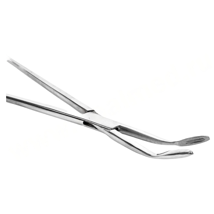 Фото товара Корнцанг изогнутый 256 мм (Щ-20-2)