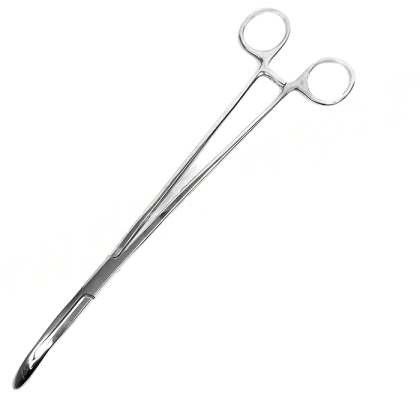 Фото товара Корнцанг изогнутый 256 мм (Щ-20-2)