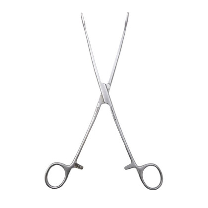 Фото товара Корнцанг медицинский GROSS-MAIER, изогнутый, для детей, 228 мм (Щ-20-4р), МИЗТ