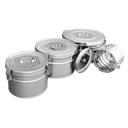 Коробка стерилизационная круглая КСКФ-3 с фильтром Фото товара Коробка стерилизационная круглая КСКФ-3 с фильтром